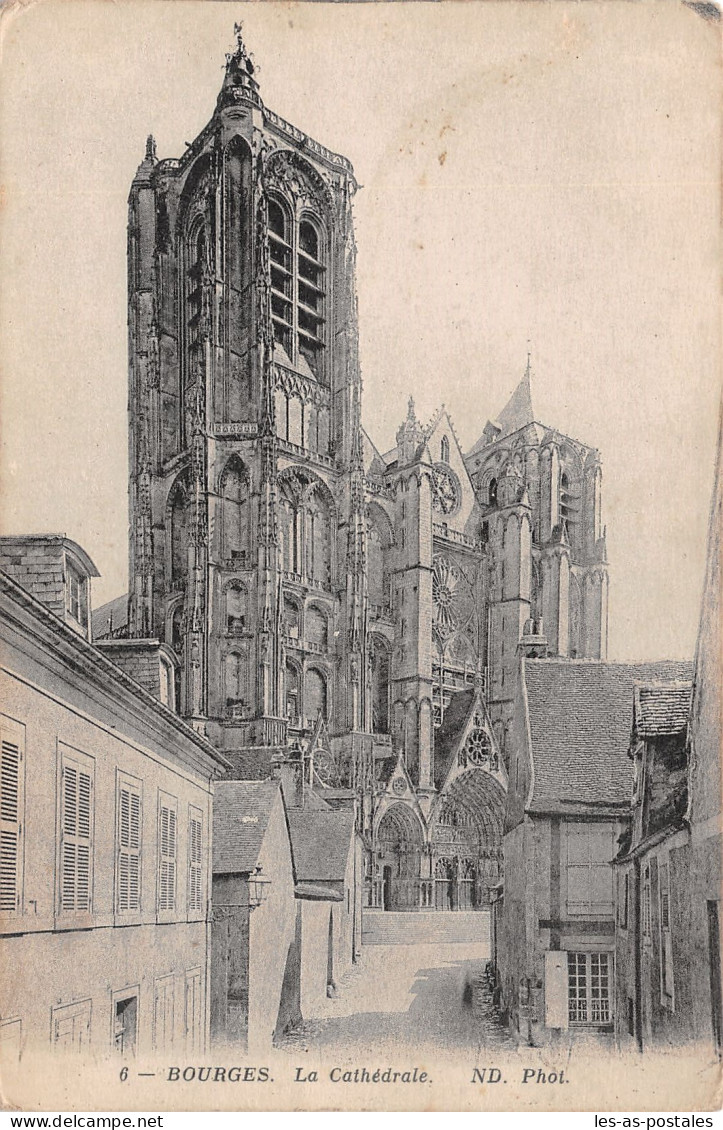 18 BOURGES LA CATHEDRALE - Bourges