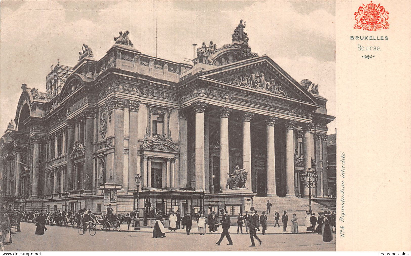 Belgique BRUXELLES LA BOURSE - Monumentos, Edificios