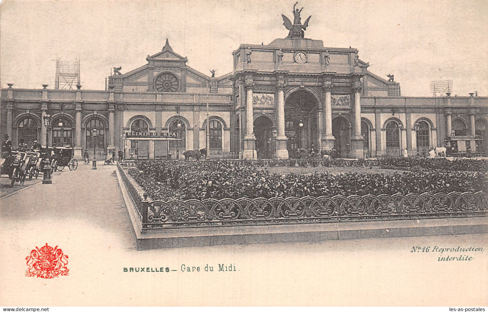 Belgique BRUXELLES GARE DU MIDI - Otros & Sin Clasificación