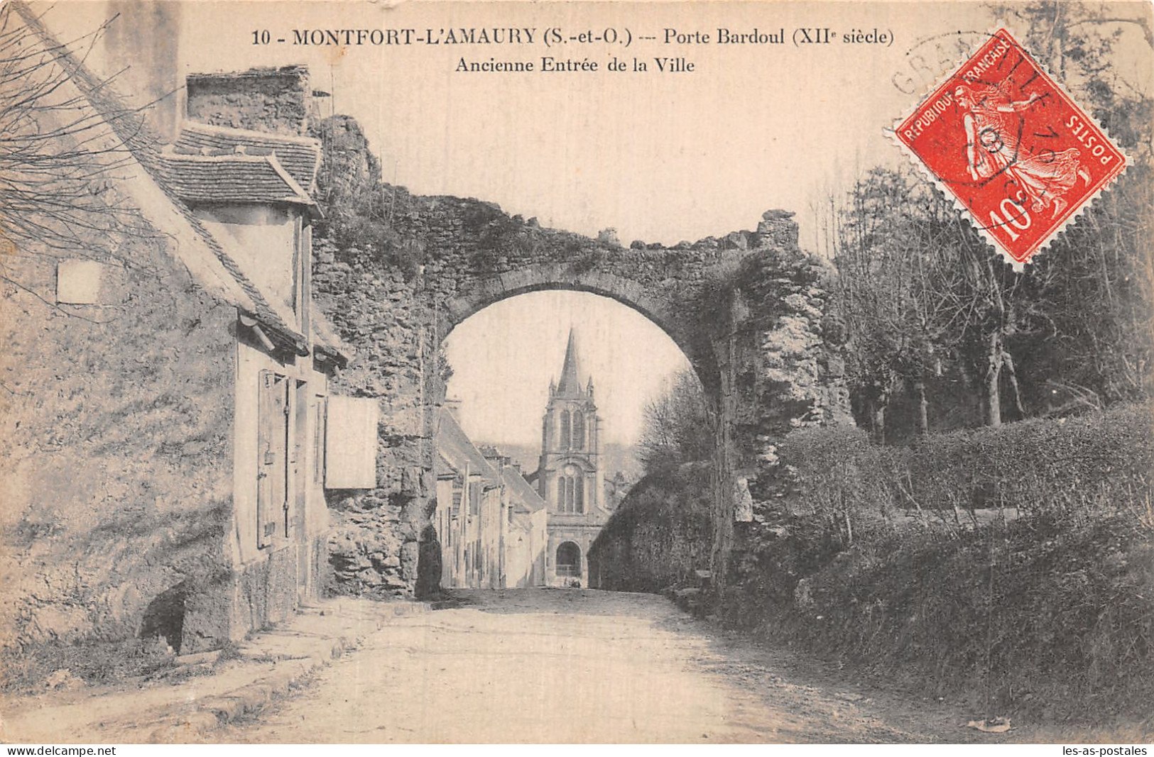 78 MONTFORT L AMAURY PORTE BARDOUL - Montfort L'Amaury