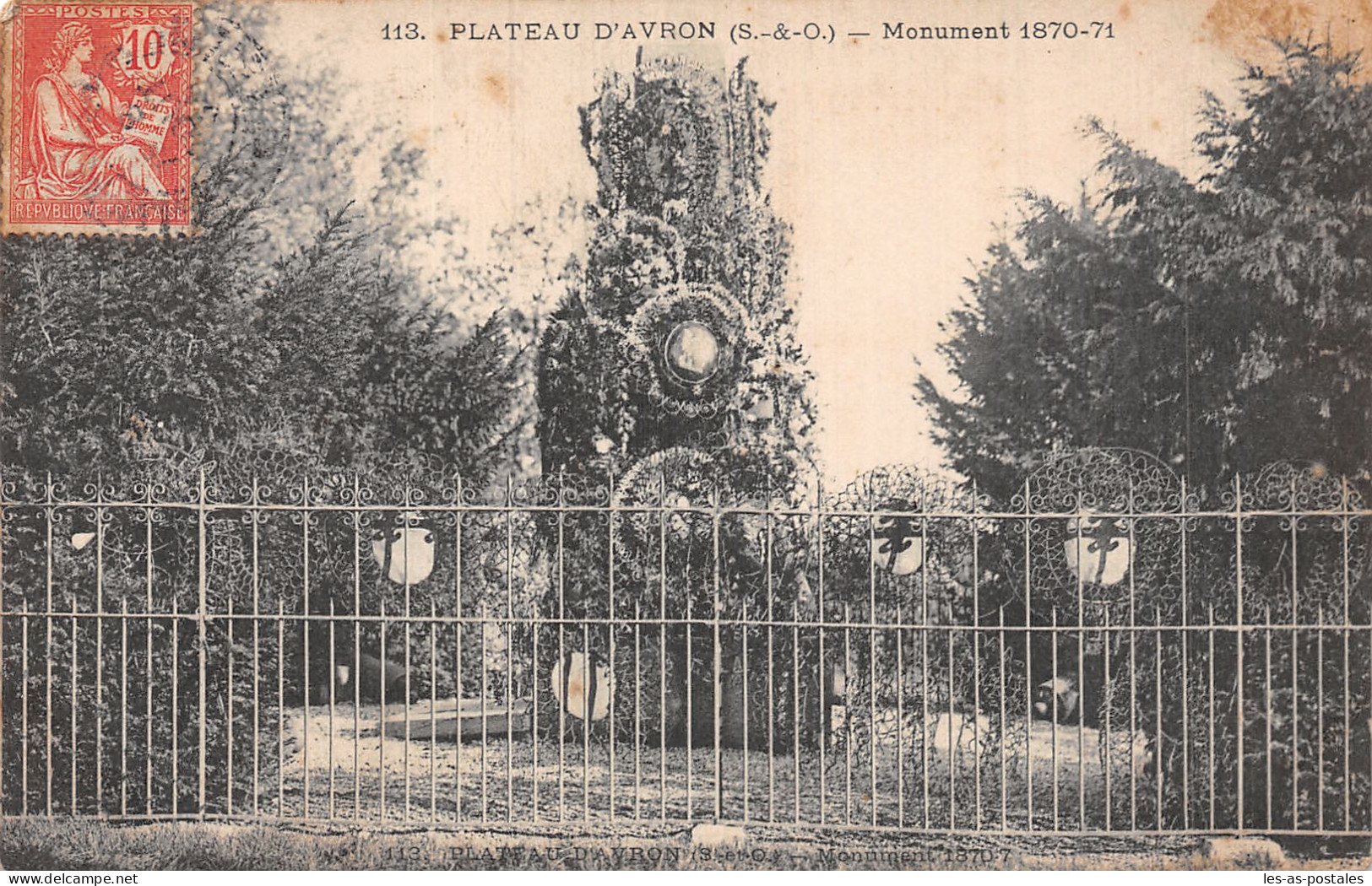 93 PLATEAU D AVRON LE MONUMENT - Sonstige & Ohne Zuordnung