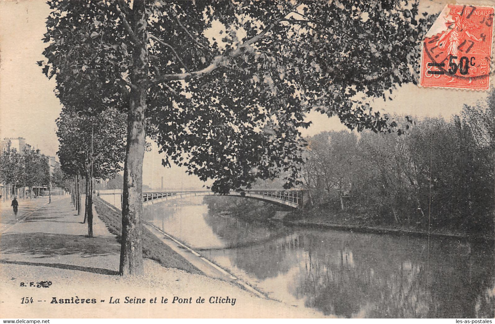 92 ASNIERES LE PONT DE CLICHY - Asnieres Sur Seine