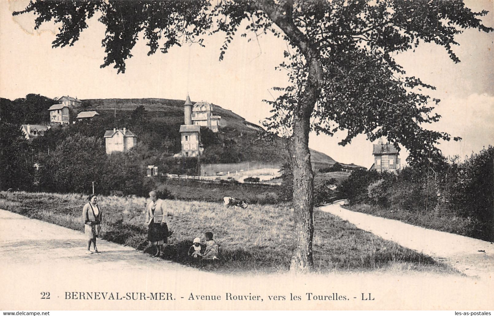 76 BERNEVAL SUR MER AVENUE ROUVIER - Berneval