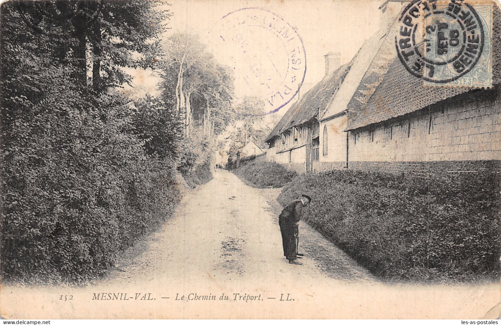 76 MESNIL VAL LE CHEMIN DU TREPORT - Mesnil-Val