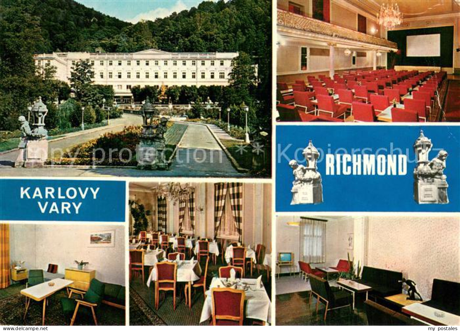 73742135 Karlovy Vary Karlsbad Lazenske Sanatorium Richmond Park Speisesaal Zimm - Tschechische Republik