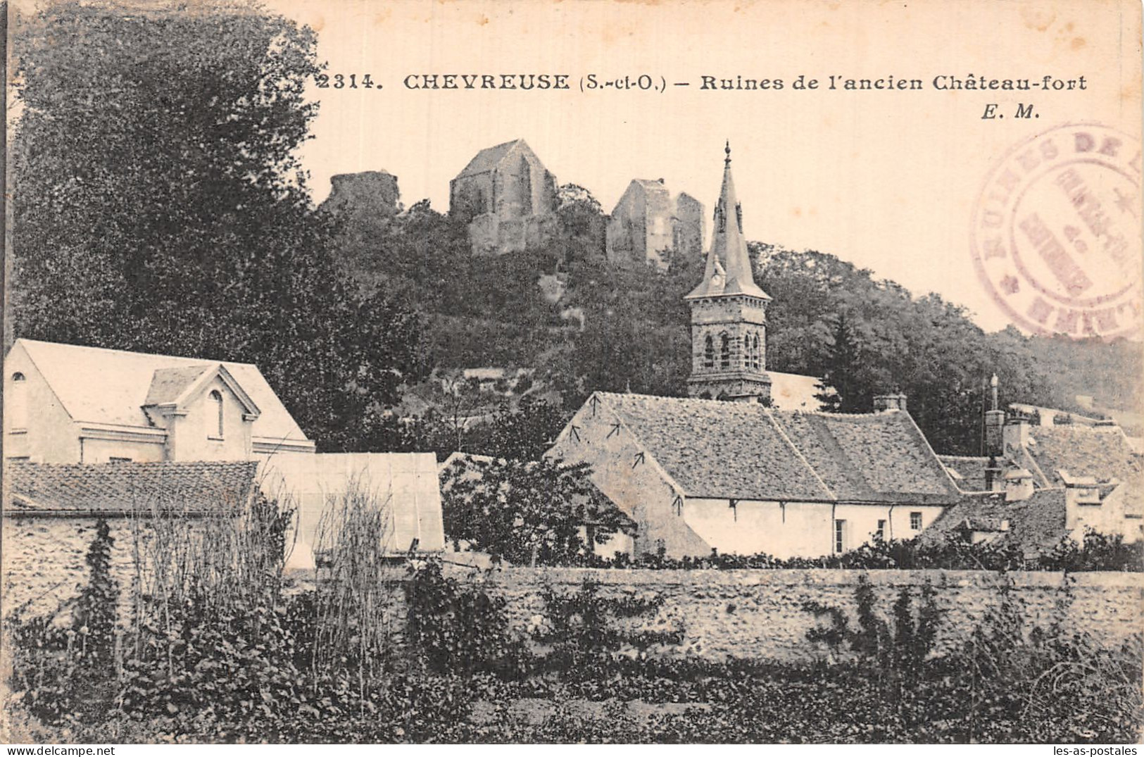 78 CHEVREUSE RUINES DU CHÂTEAU - Chevreuse
