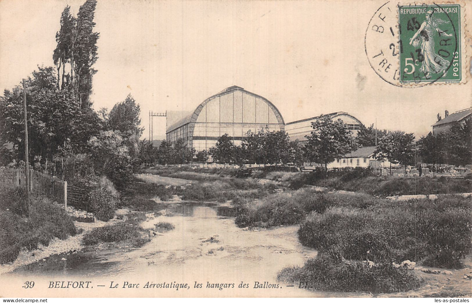 90 BELFORT LES HANGARS DES BALLONS - Belfort - Ville