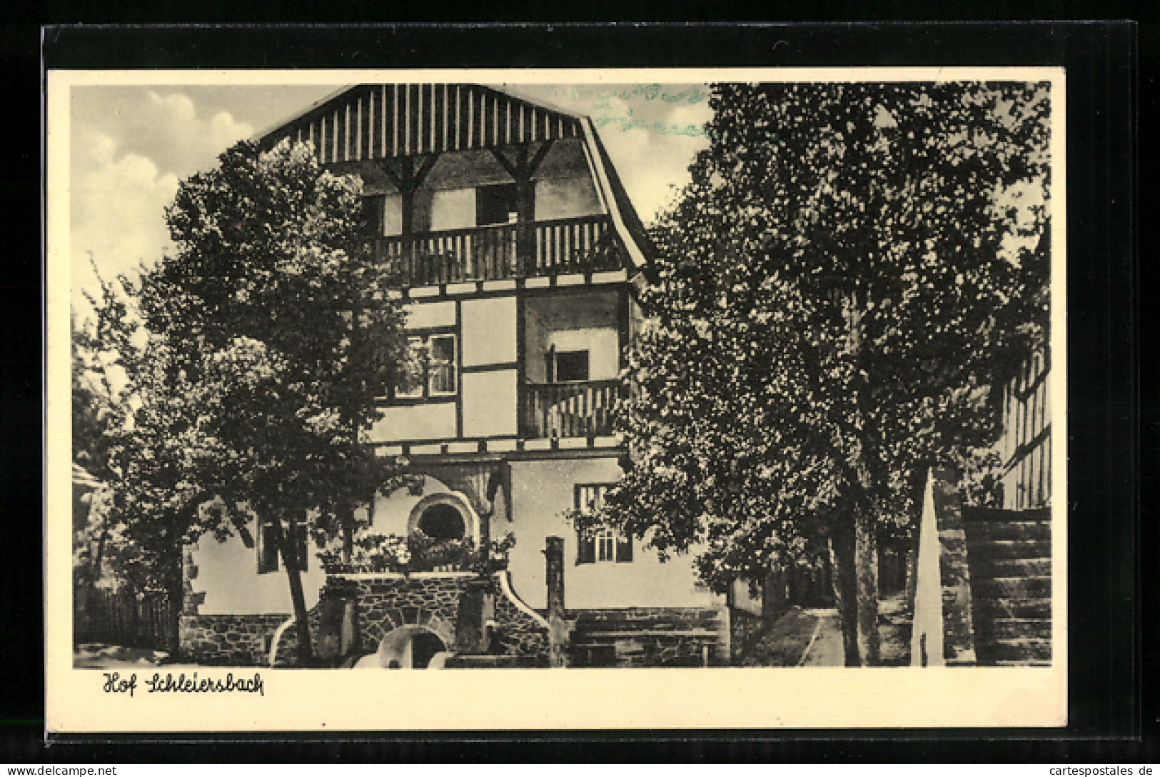AK Brensbach /Odw., Hotel Luftkurort Hof Schleiersbach F. Böhm  - Altri & Non Classificati