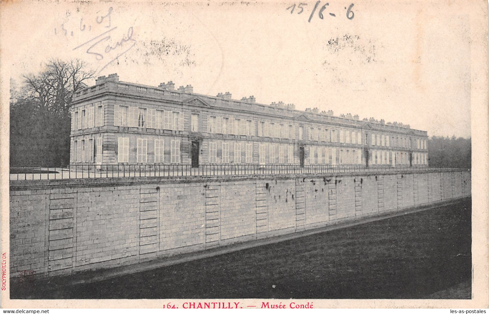 60 CHANTILLY MUSEE CONDE - Chantilly