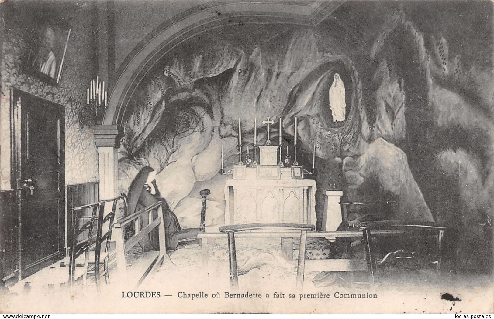 65 LOURDES CHAPELLE DE BERNADETTE - Lourdes