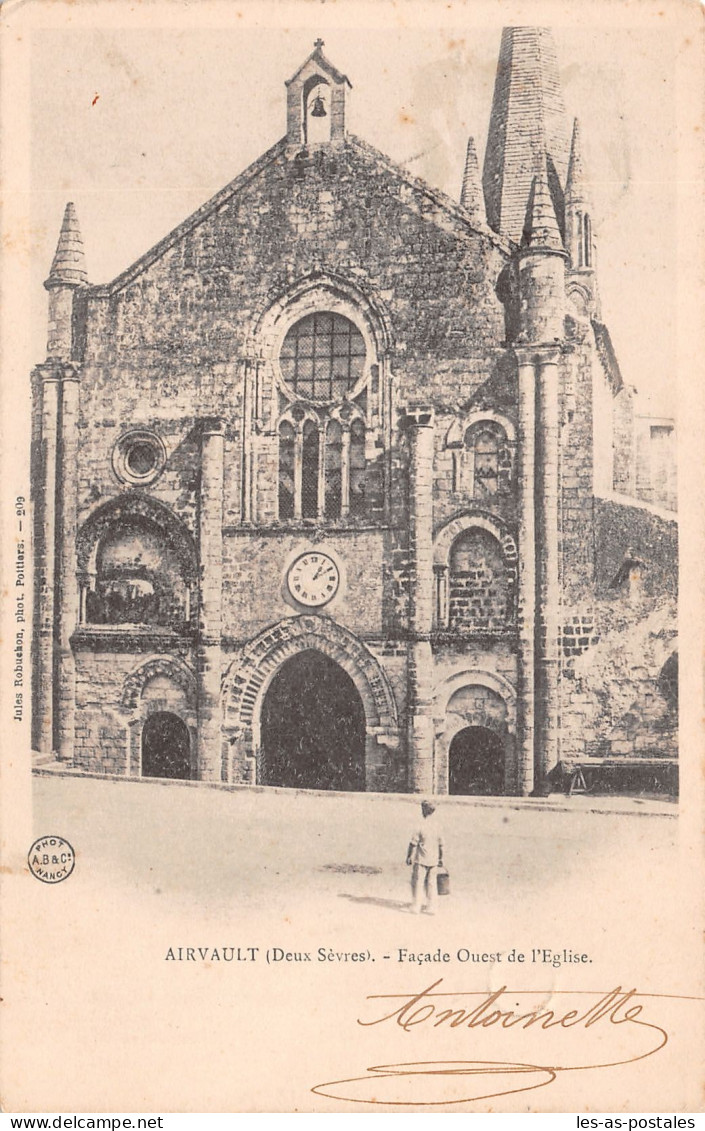 79 AIRVAULT L EGLISE - Airvault