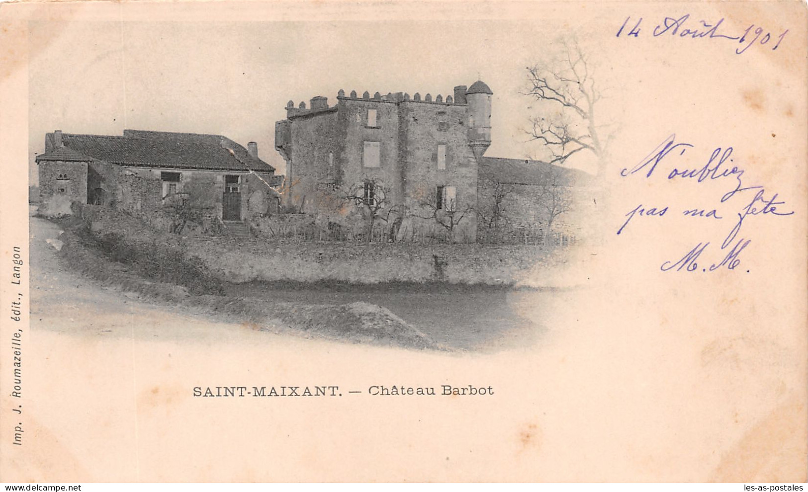 23 SAINT MAIXANT CHATEAU BARBOT - Other & Unclassified