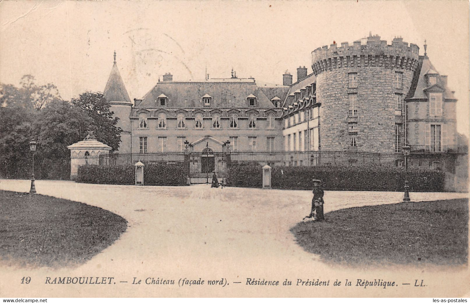 78 RAMBOUILLET LE CHATEAU - Rambouillet (Schloß)