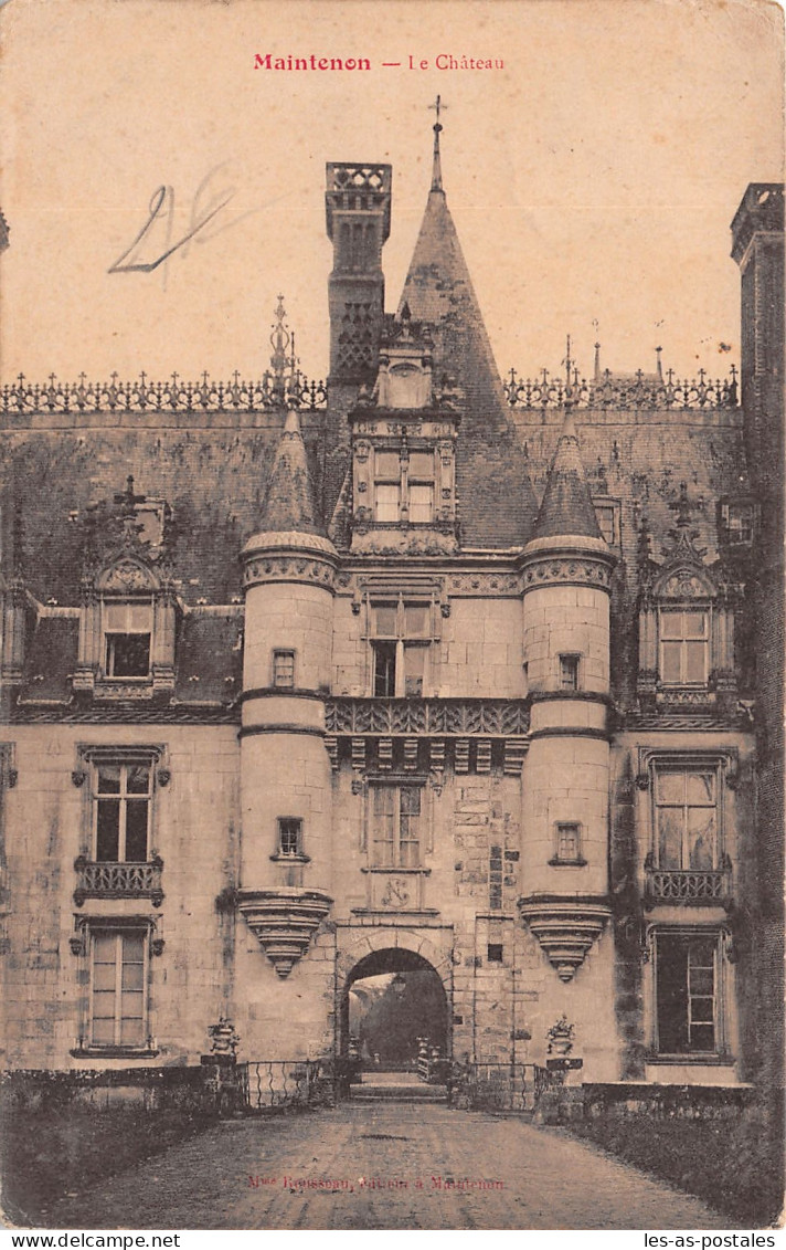 28 MAINTENON LE CHATEAU - Maintenon