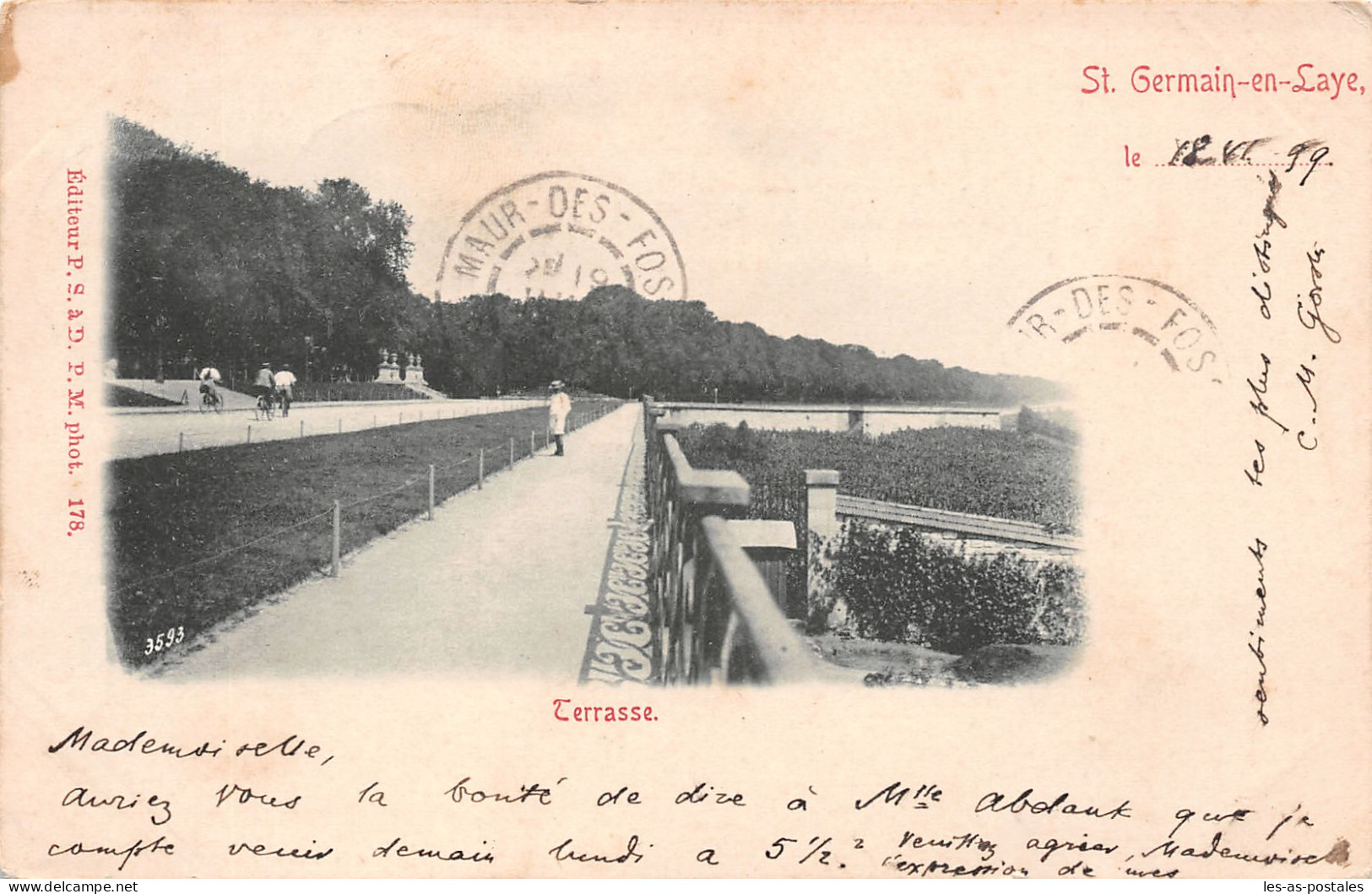 78 SAINT GERMAIN EN LAYE TERRASSE - St. Germain En Laye (castle)