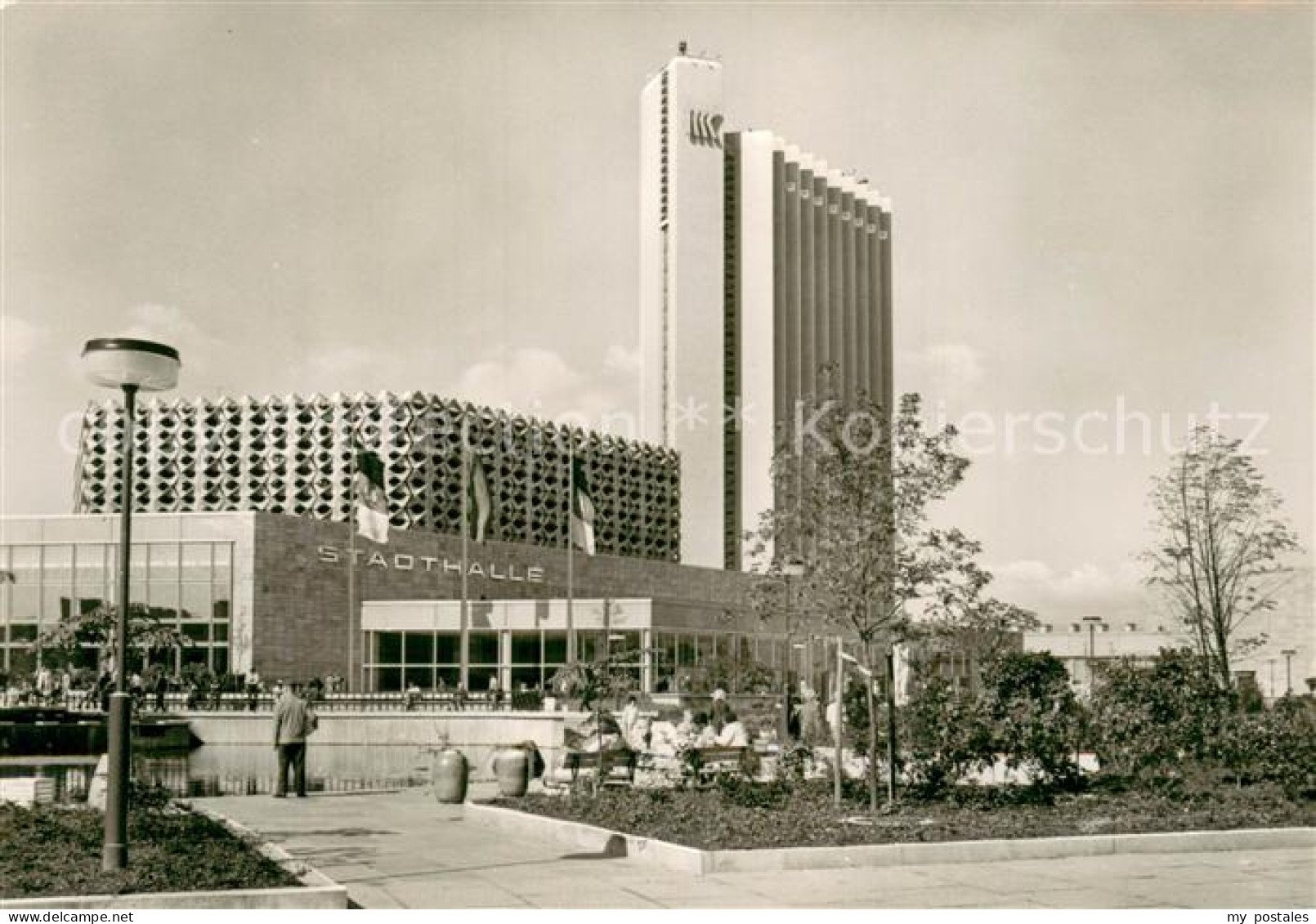 73742112 Karl-Marx-Stadt Stadthalle Und Interhotel Kongress Karl-Marx-Stadt - Chemnitz