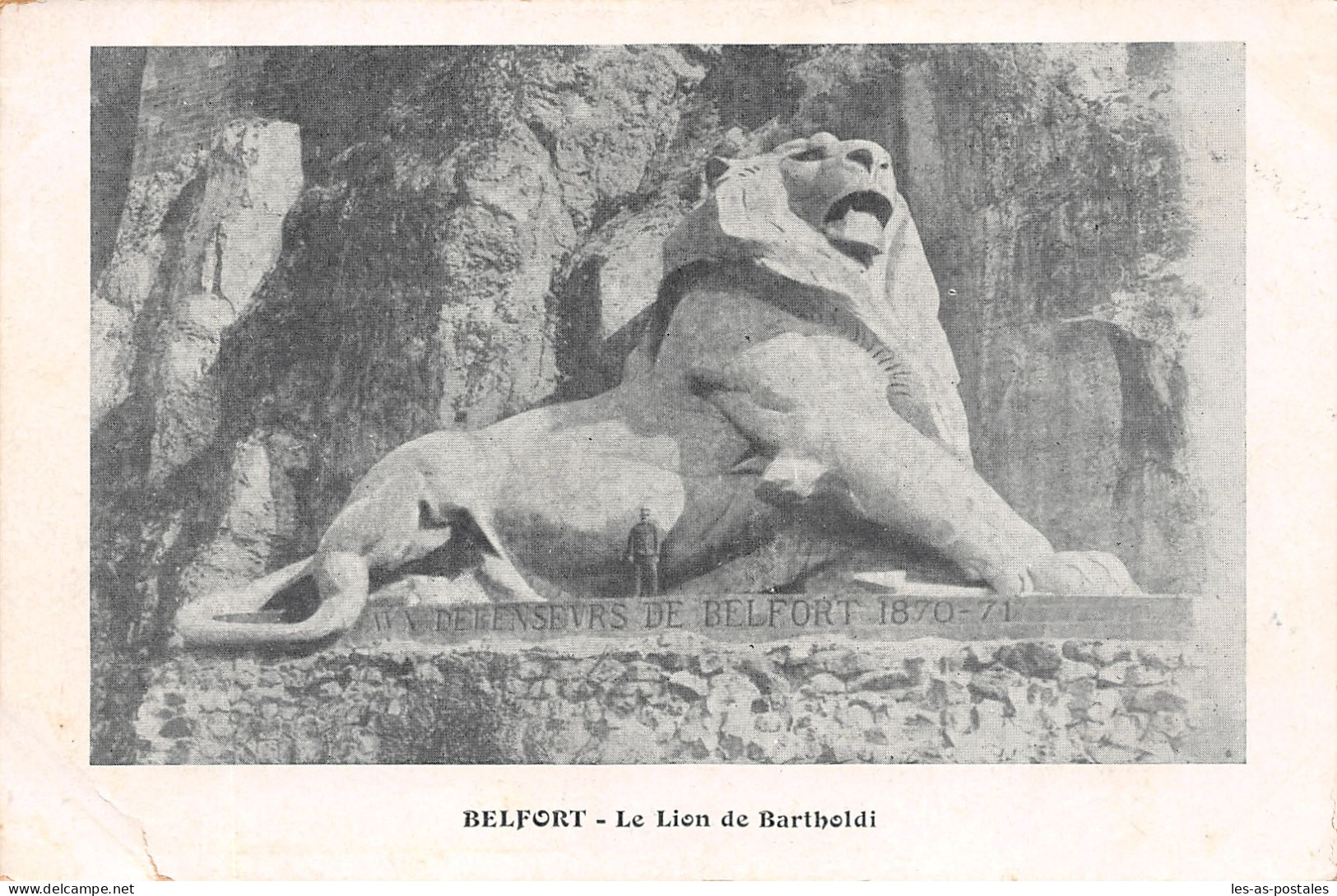 90 BELFORT LION DE BARTHOLDI - Belfort – Siège De Belfort