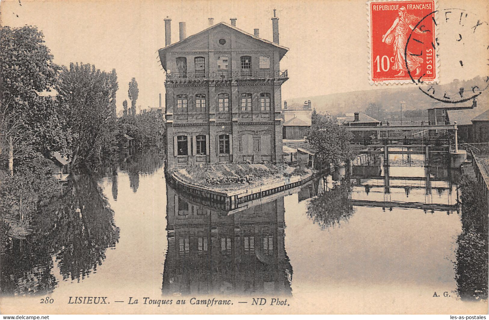 14 LISIEUX LA TOUQUES AU CAMPFRANC - Lisieux