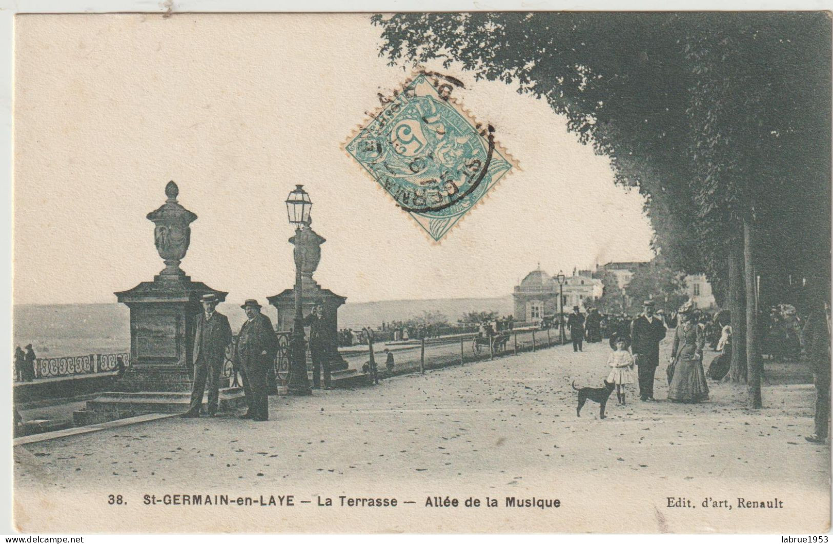 St.Germain-en-Laye - La Terrasse  -  (G.2547) - St. Germain En Laye