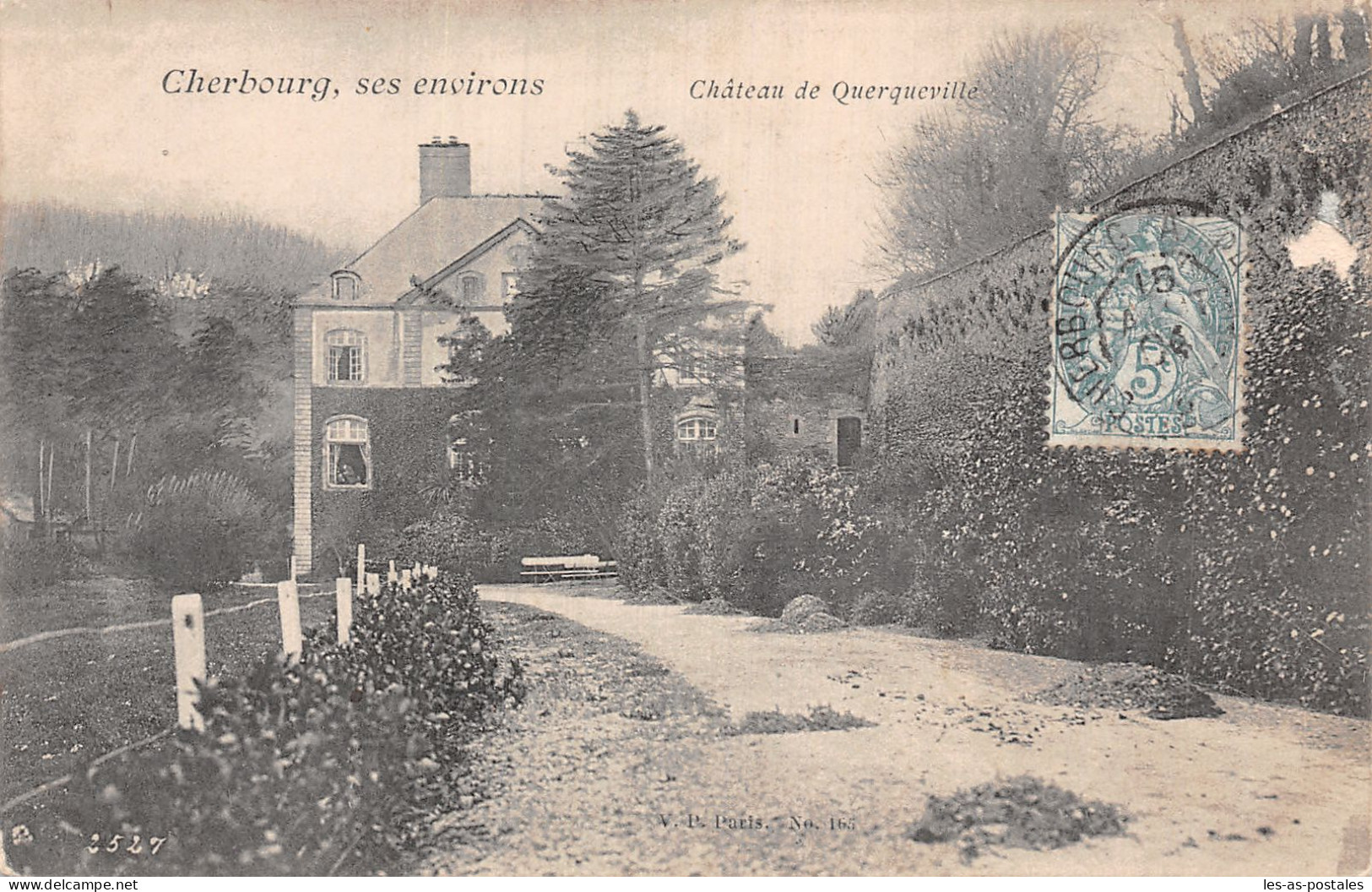 50 CHERBOURG CHÂTEAU DE QUERQUEVILLE - Cherbourg