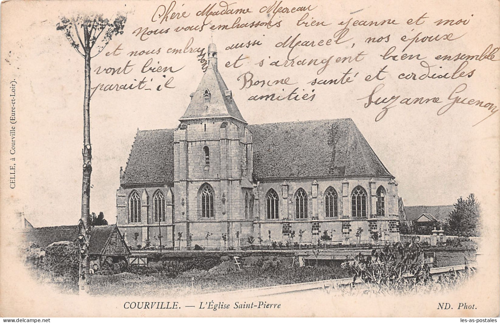 28 COURVILLE EGLISE SAINT PIERRE - Courville