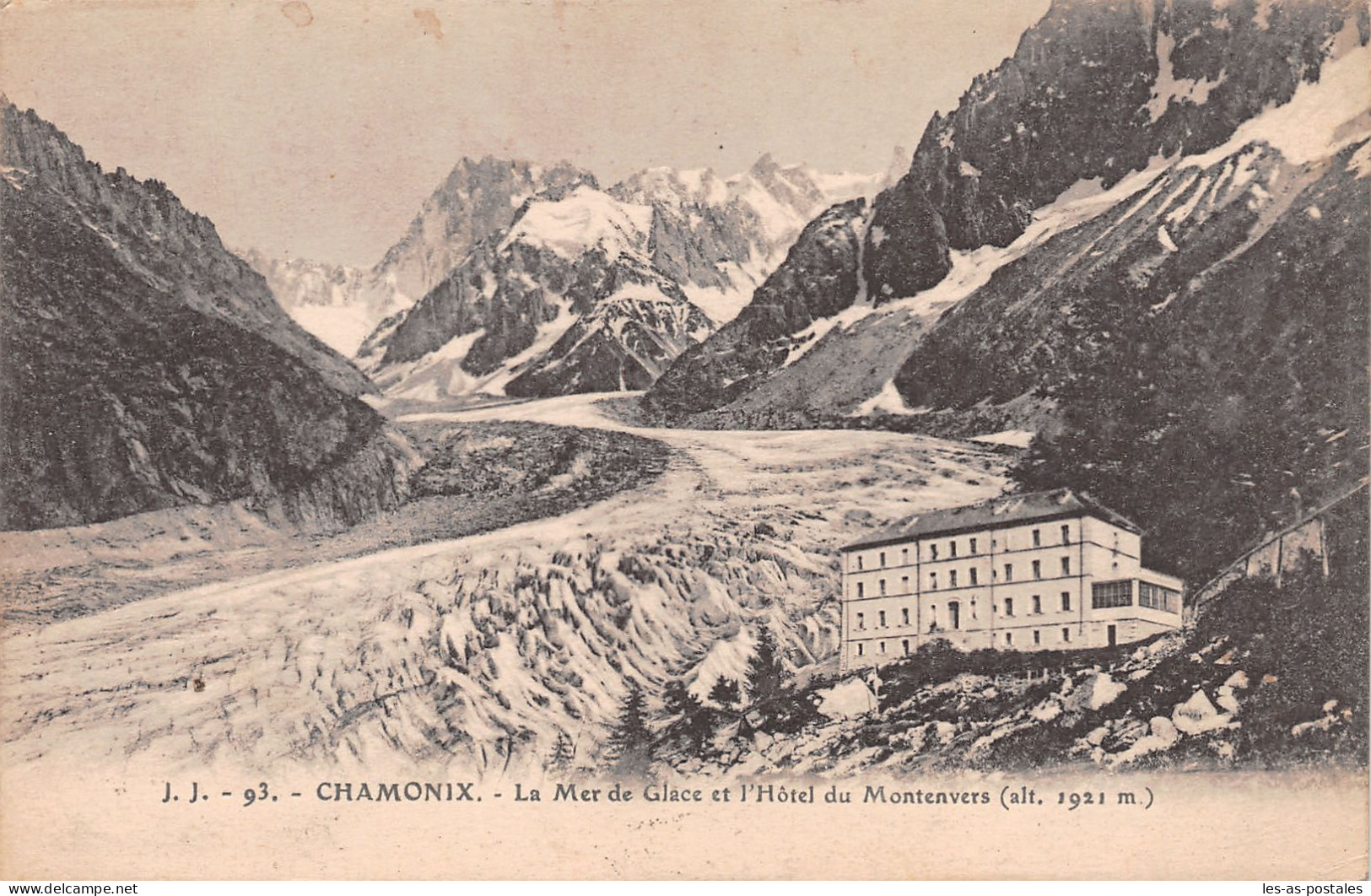 74 CHAMONIX MER DE GLACE ET HOTEL DU MONTENVERS - Chamonix-Mont-Blanc