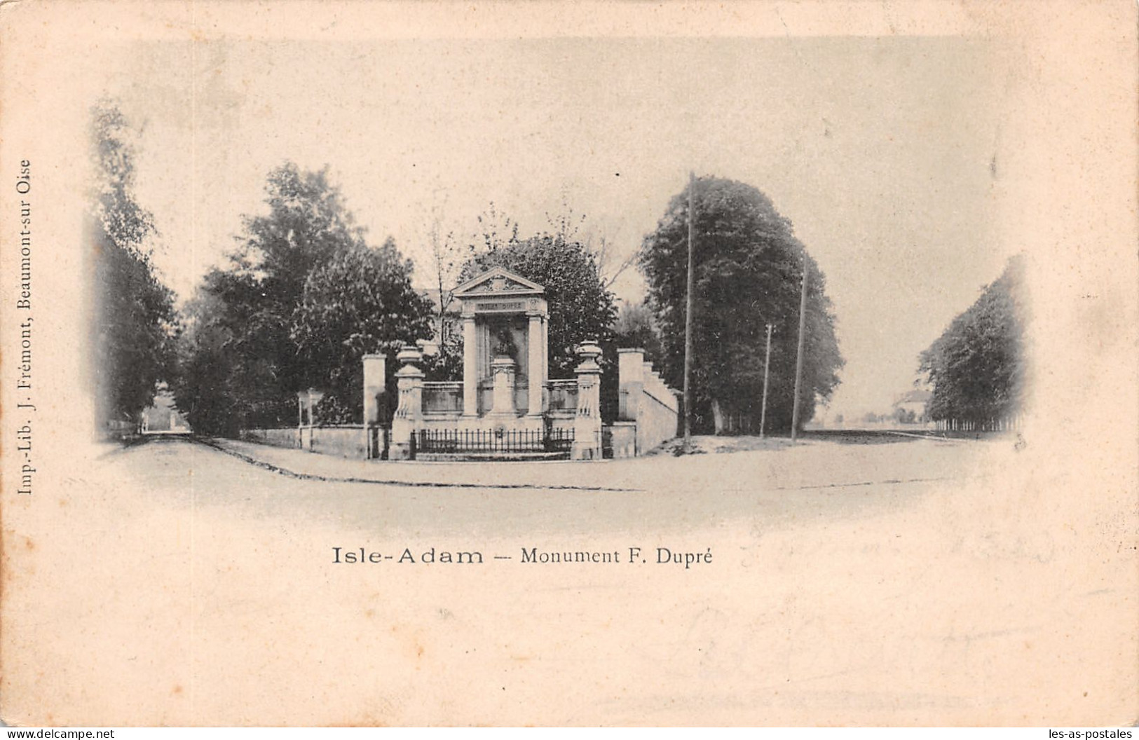 95 ISLE ADAM MONUMENT F DUPRE - L'Isle Adam