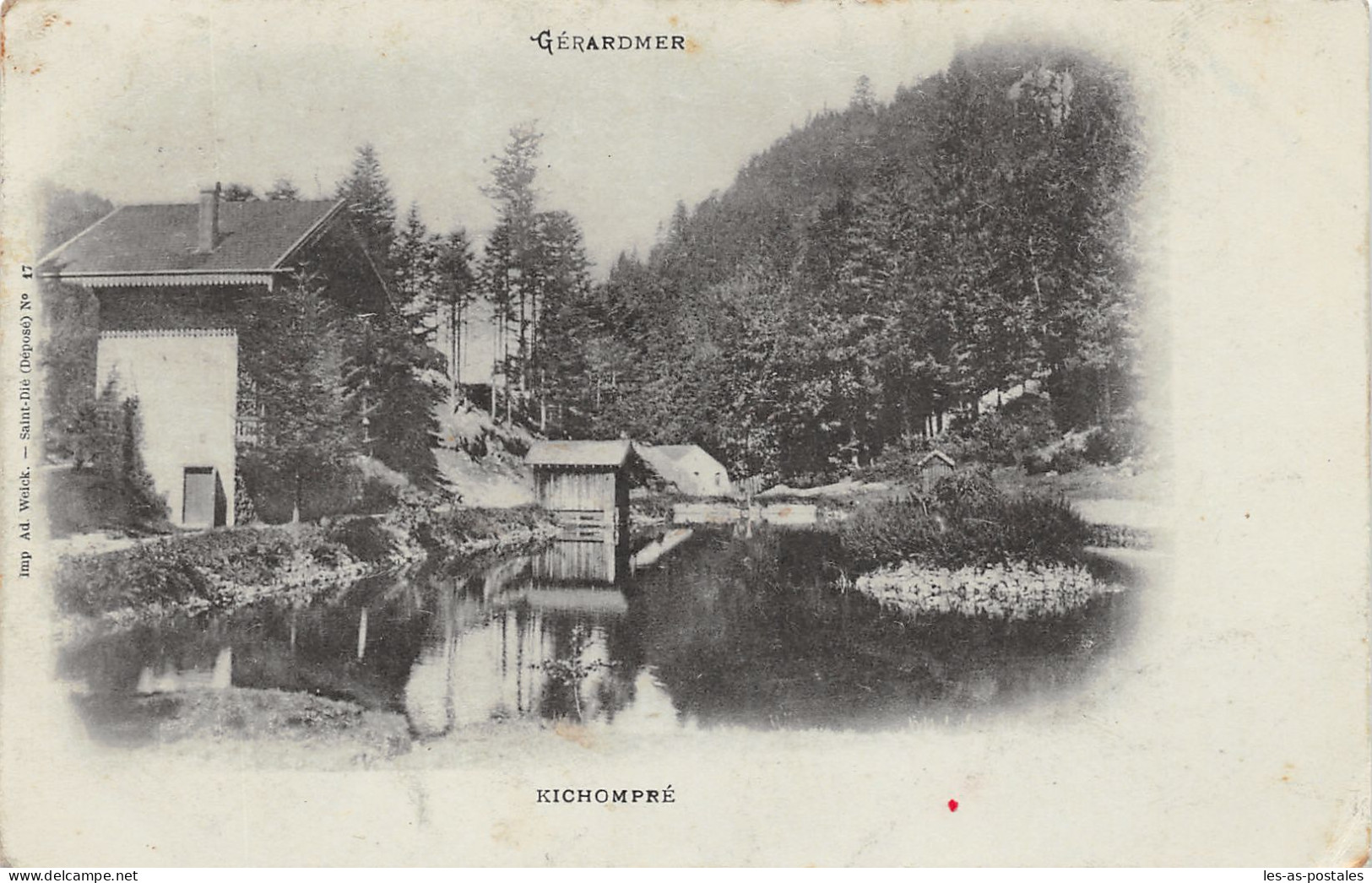 88 GERARDMER KICHOMPRE - Gerardmer