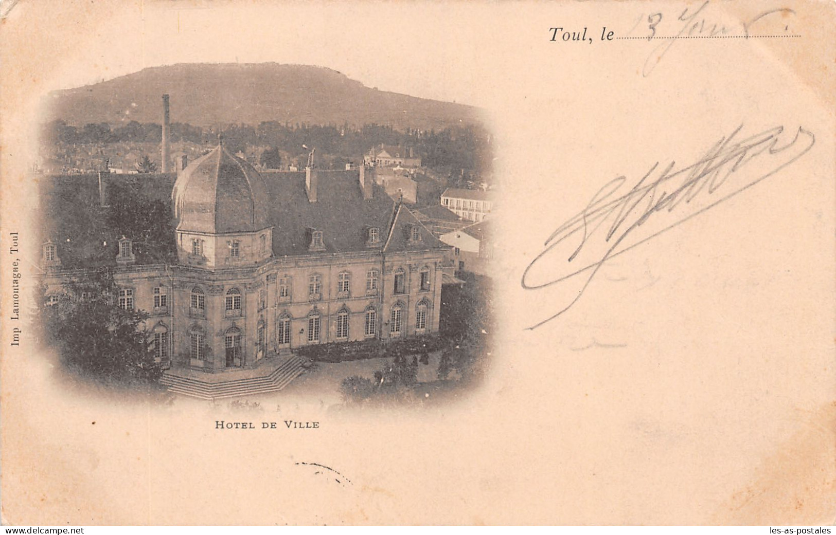 54 TOUL HOTEL DE VILLE - Toul