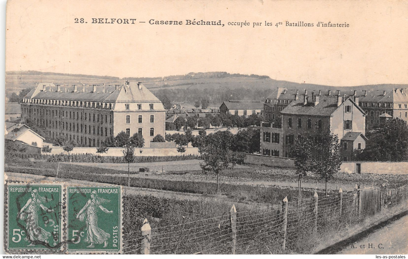 90 BELFORT CASERNE BECHAUD - Belfort – Le Lion