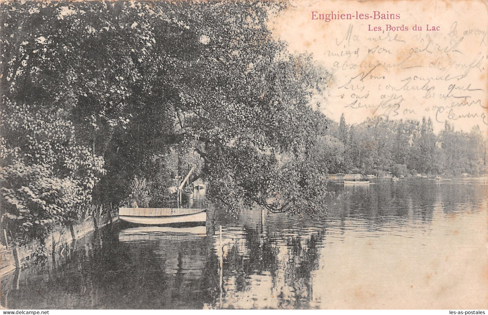 95 ENGHIEN LES BAINS BORDS DU LAC - Enghien Les Bains