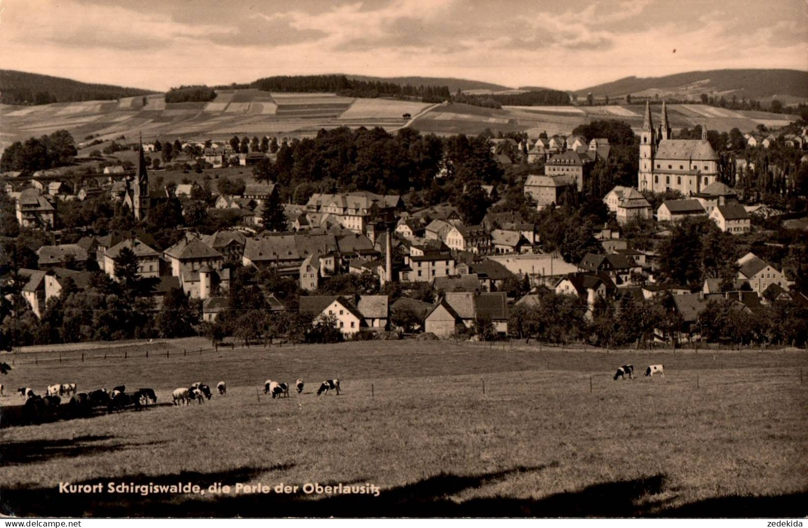 H1758 - TOP Schirgiswalde - Verlag PGH ROTOPHOT Handabzug - Bautzen