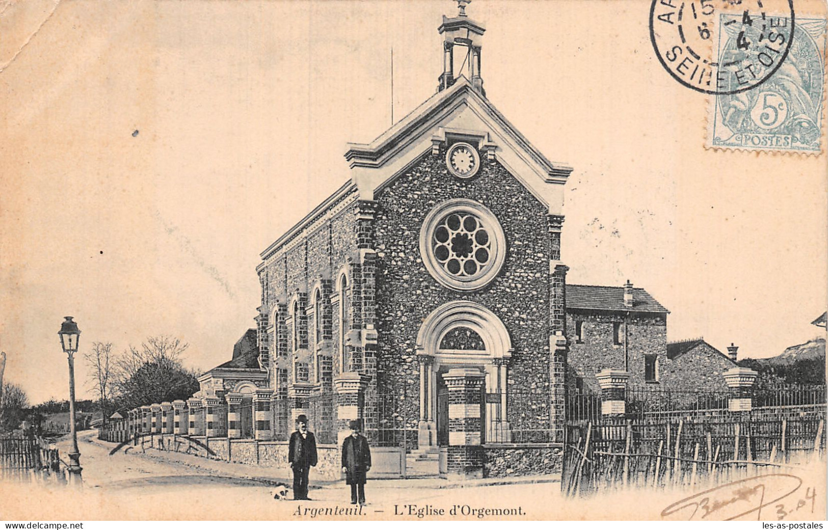 95 ARGENTEUIL L EGLISE D ORGEMONT - Argenteuil