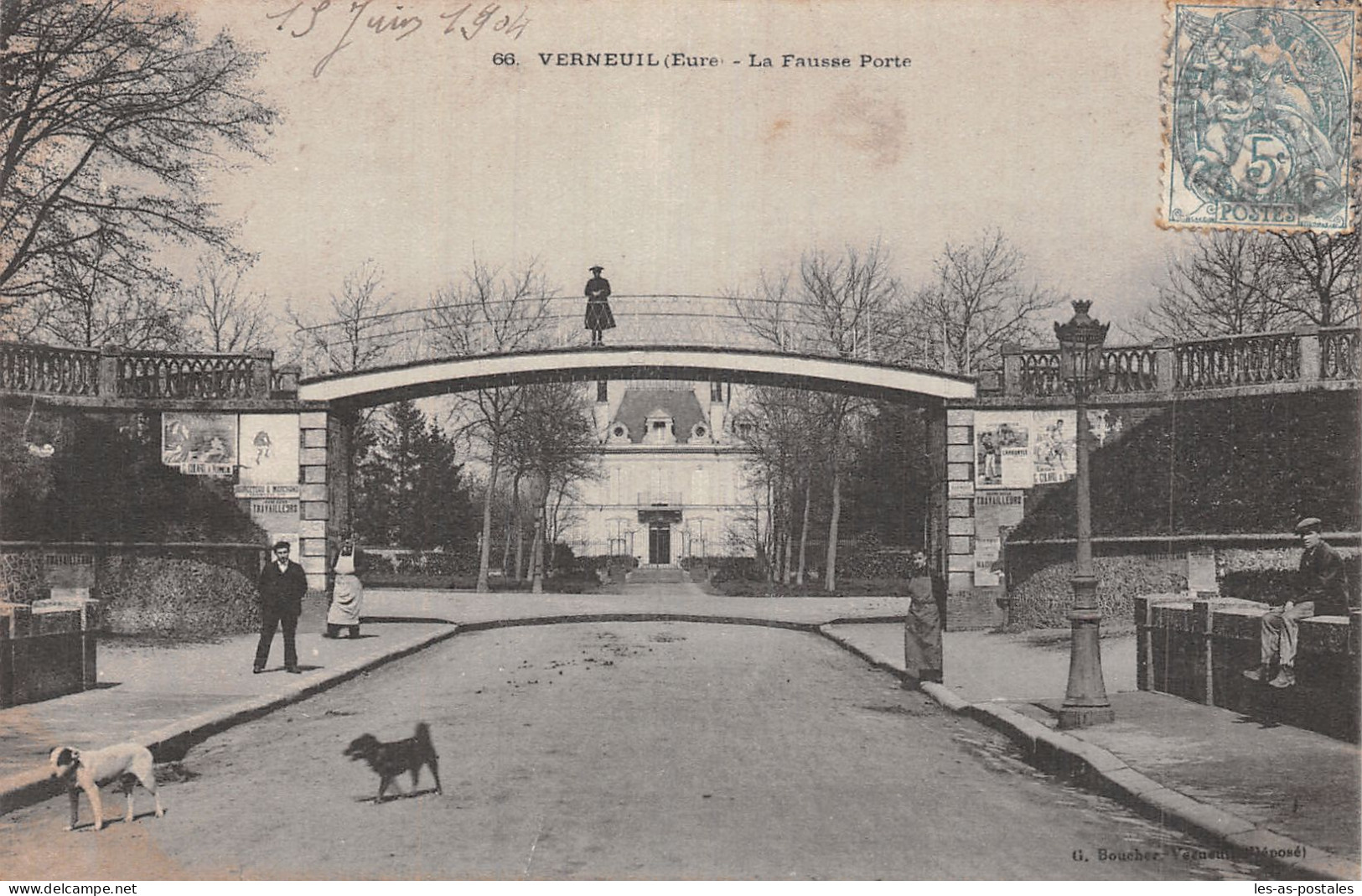 27 VERNEUIL LA FAUSSE PORTE - Verneuil-sur-Avre