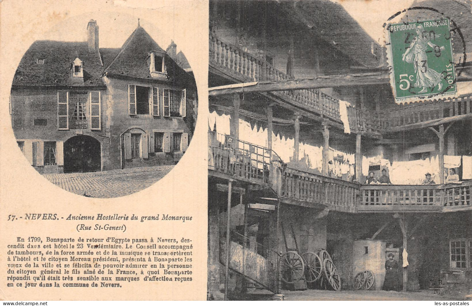 58 NEVERS ANCIENNES HOSTELLERIE - Nevers