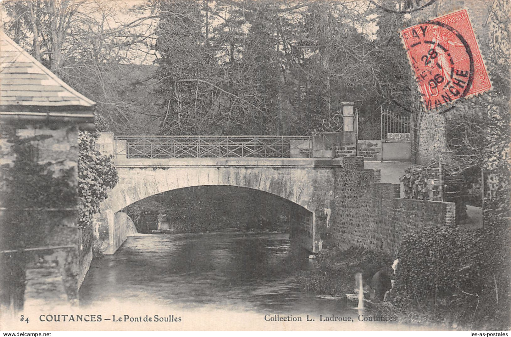 50 COUTANCES LE PONT DE SOULLES - Coutances