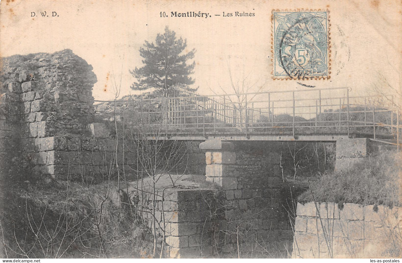 91 MONTLHERY LES RUINES - Montlhery