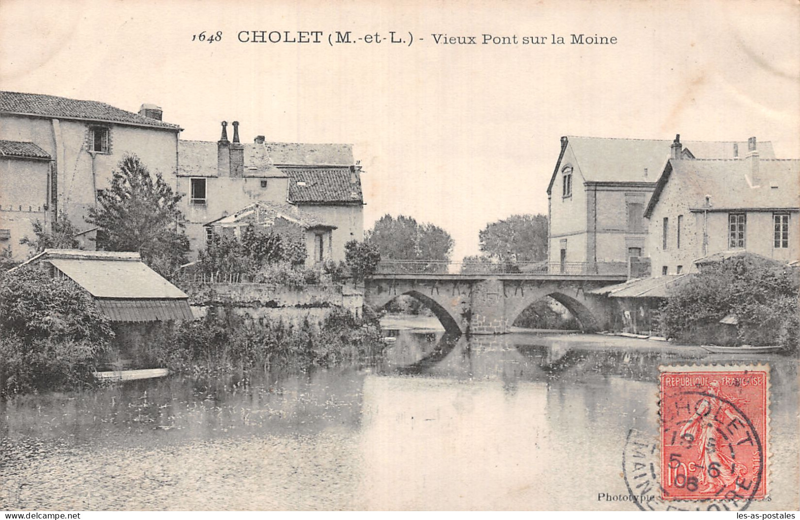 49 CHOLET VIEUX PONT SUR LA MOINE - Cholet