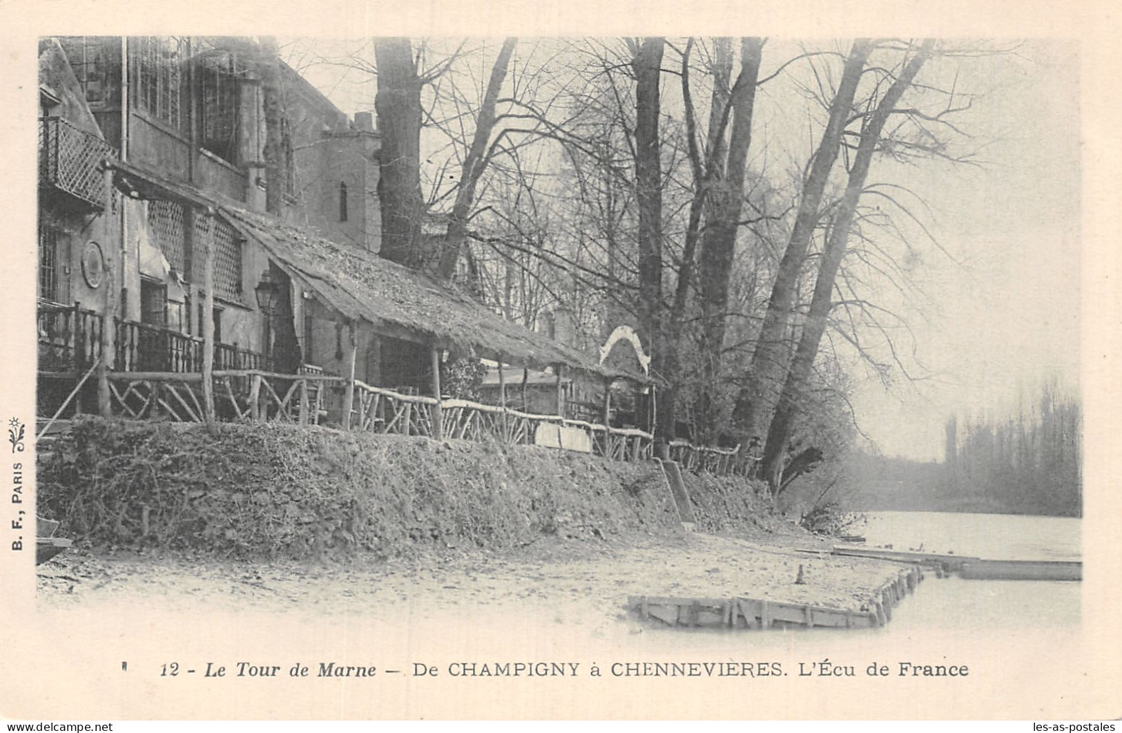 94 CHAMPIGNY A CHENNEVIERES L ECU DE France - Champigny Sur Marne