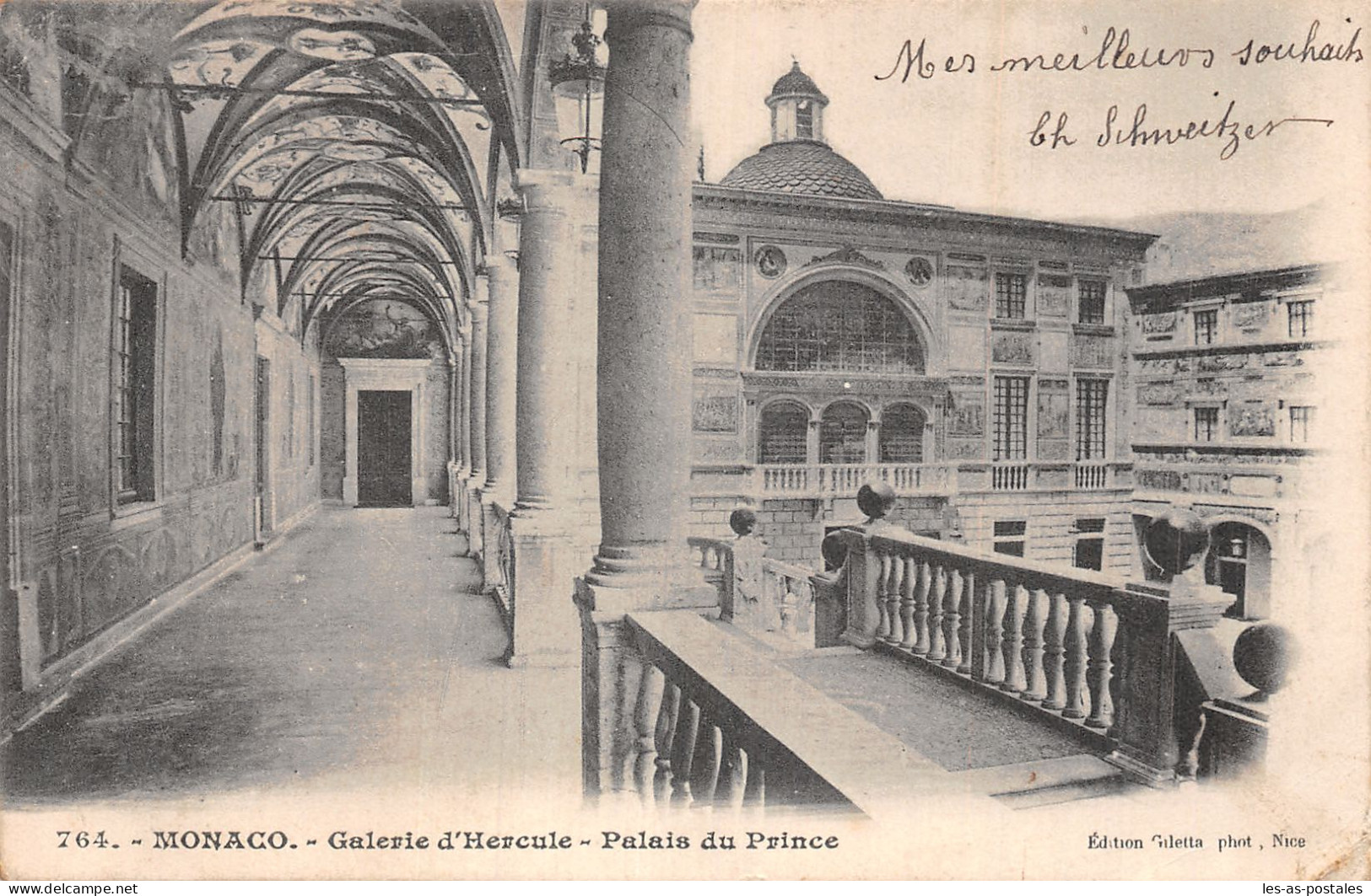 MONACO LE PALAIS DU PRINCEGALERIE HERCULE - Prince's Palace