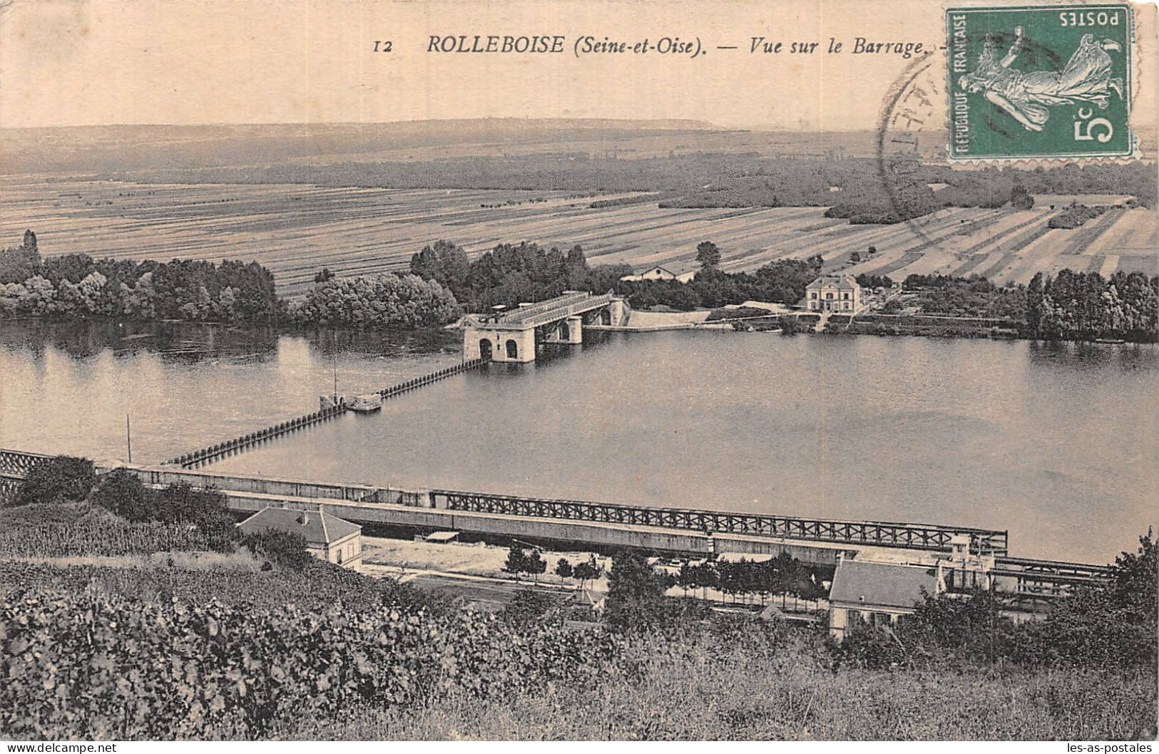 78 ROLLEBOISE LE BARRAGE - Andere & Zonder Classificatie