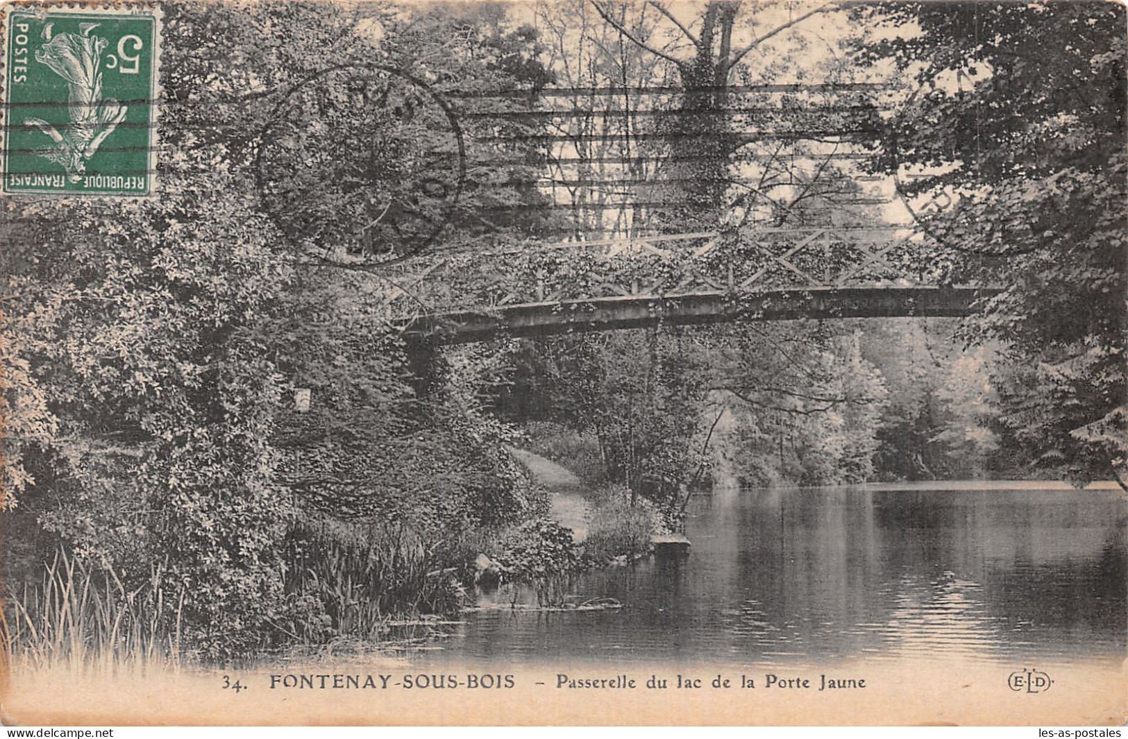 94 FONTENAY SOUS BOIS LA PORTE JAUNE - Fontenay Sous Bois