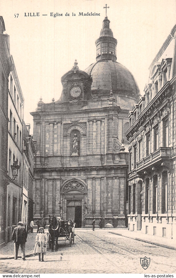 59 LILLE L EGLISE DE LA MEDELEINE - Lille