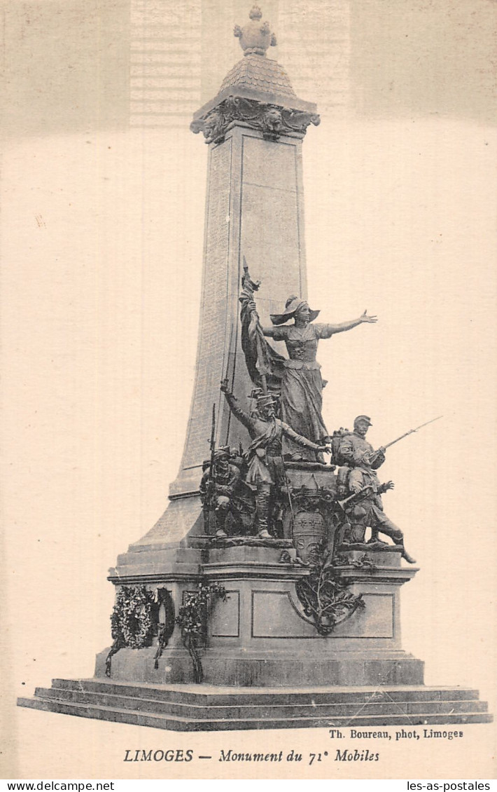 87 LIMOGES MONUMENT - Limoges