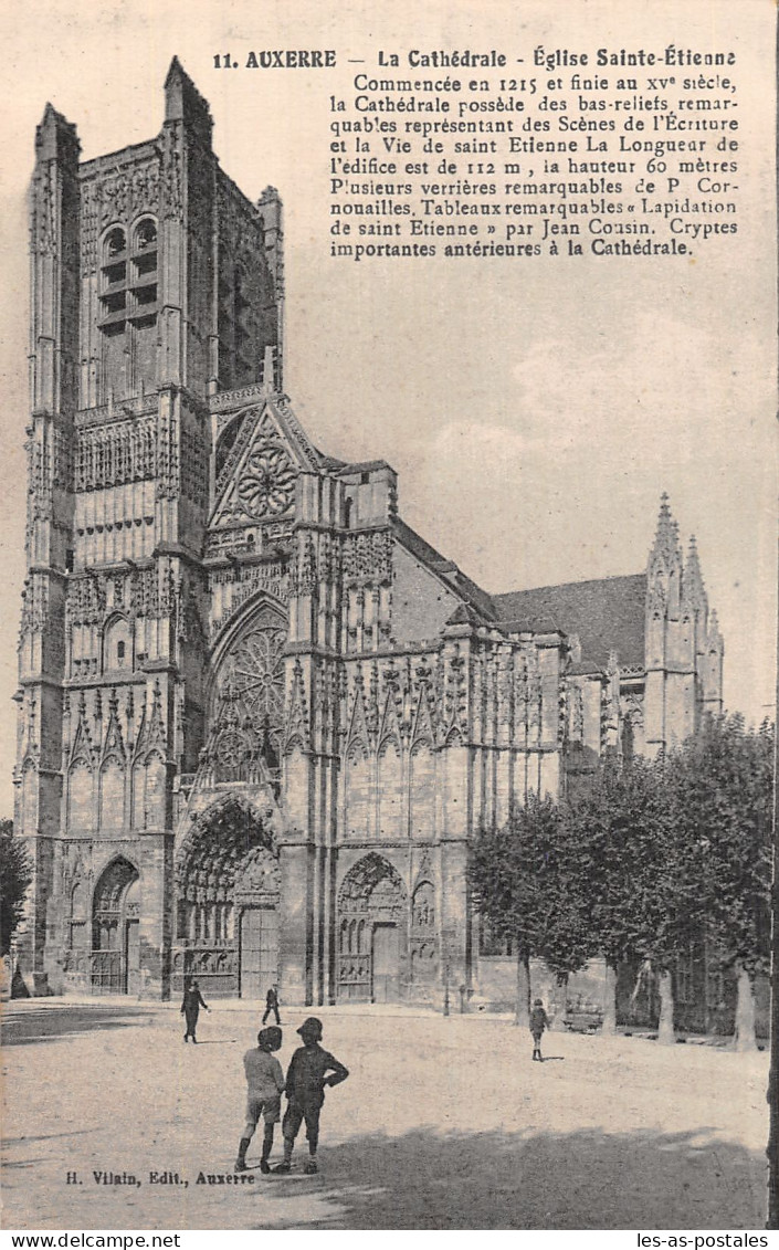 89 AUXERRE LA CATHEDRALE - Auxerre