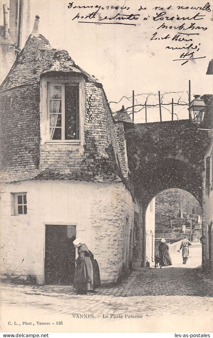 56 VANNES LA PORTE POTERNE - Vannes