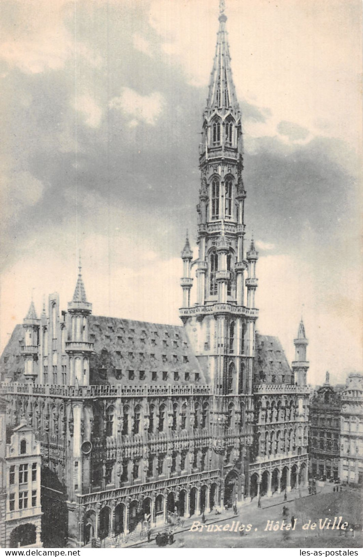 Belgique BRUXELLES HOTEL DE VILLE - Autres & Non Classés