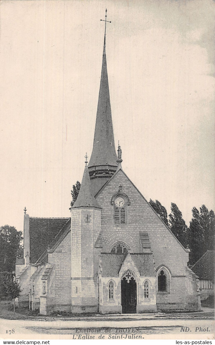 10 TROYES L EGLISE SAINT JULIEN - Troyes