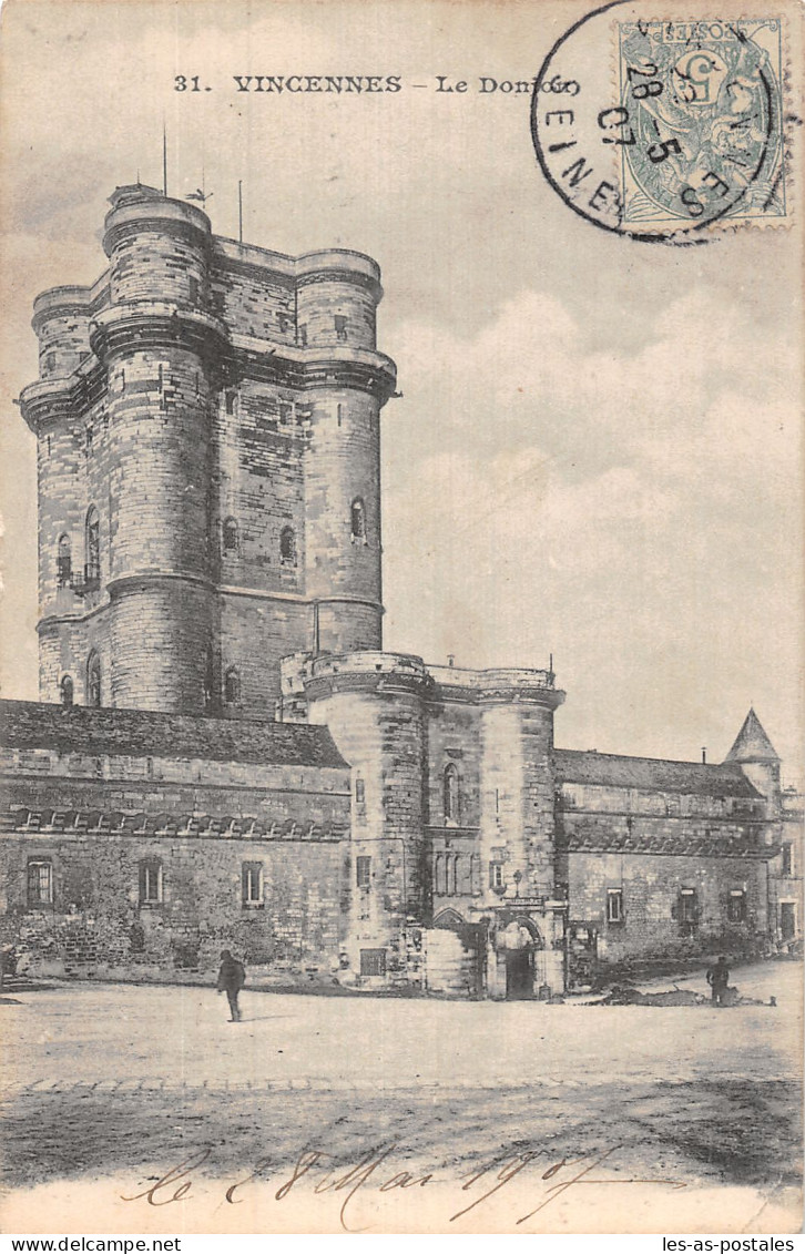 94 VINCENNES LE DONJON - Vincennes