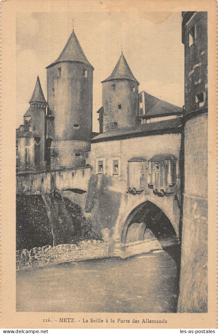 57 METZ PORTE DES ALLEMANDS - Metz